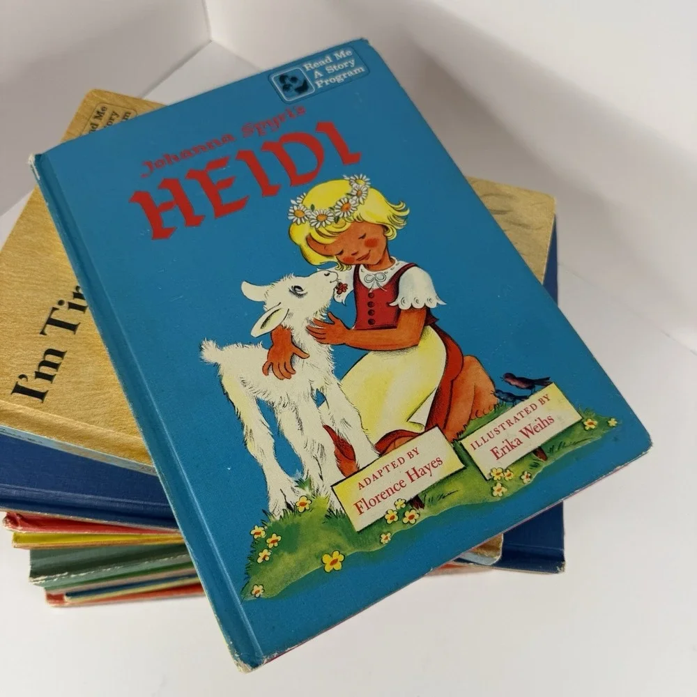 Vintage Children's Books Read Me A Story Program Edited By Josett Frank 10 Books
